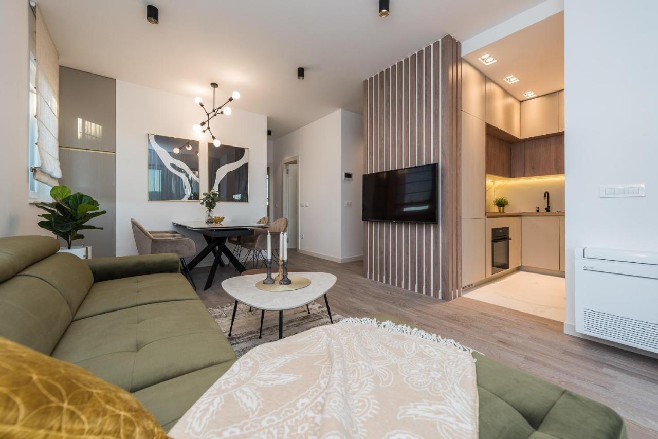Green Sky Luxury Penthouse Apartment 扎达尔 外观 照片